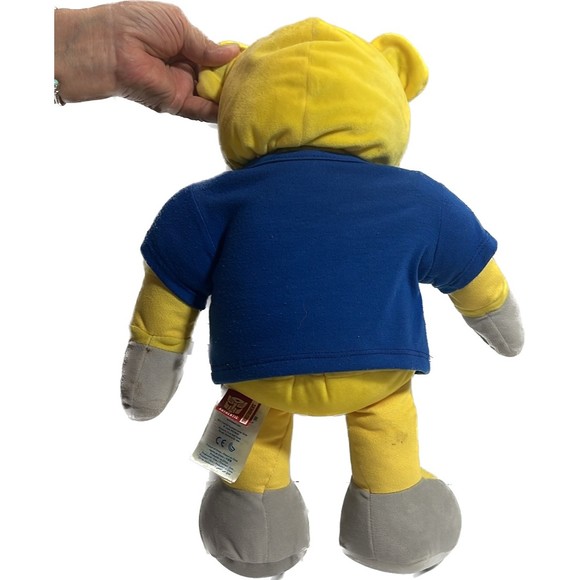Build A Bear Transformers Bumblebee Yellow 17" Changes to Autobot Movable Arms - Picture 4 of 13